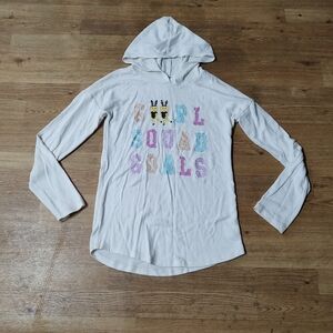 Girls size XL pullover long sleeve shirt